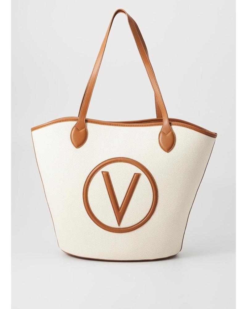 VALENTINO CAPAZO TOTE BAG VBS7QO02 BEIGE BEIGE