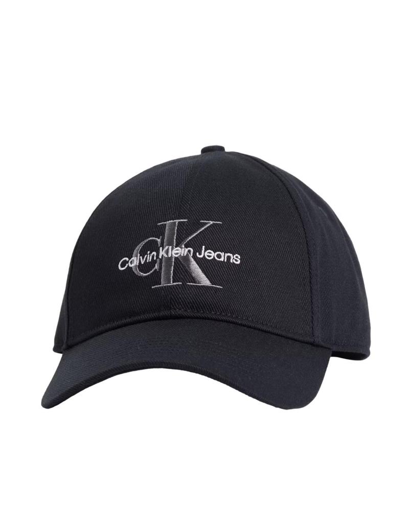 Chapéus-e-bonés-para-fãs-de-esportes-CALVIN-KLEIN-GORRA-MONOLOGO-EMBROIDERY-BASEBALL-CAP-NEGRO