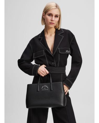 Inicio-KARL-LAGERFELD-BOLSO-K-RSG-METAL-SATCHEL-NEGRO