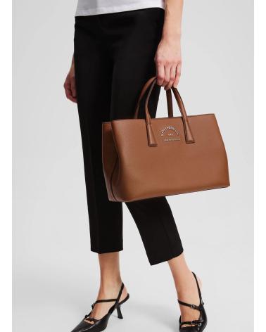 Inicio-KARL-LAGERFELD-BOLSO-K-RSG-METAL-SATCHEL-CUERO