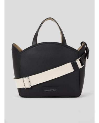 Início-KARL-LAGERFELD-BOLSO-K-CIRCLE-SM-TOTE-WOVEN-NEGRO