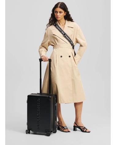 Inizio-KARL-LAGERFELD-MALETA-K-TRAVEL-LOGO-HARD-TROLLEY-NEGRO