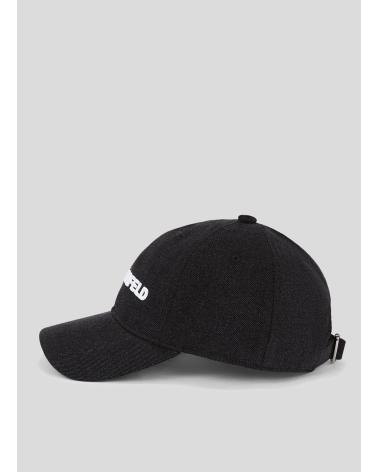 KARL LAGERFELD KLJ BLACK DENIM CAP BLACK NEGRO