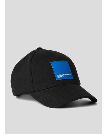Início-KARL-LAGERFELD-GORRA-KLJ-BOX-LOGO-CAP-NEGRO