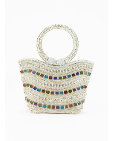KESLEM SILVER PARTY BAG PLATA