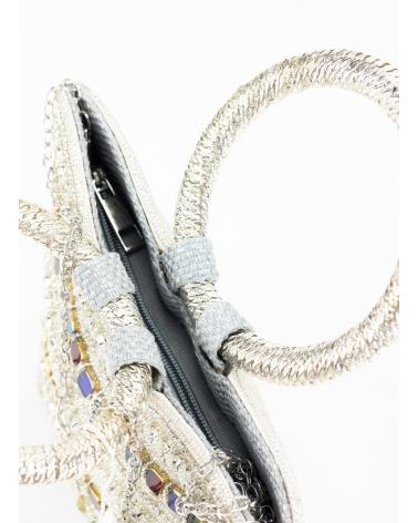 KESLEM SILVER PARTY BAG PLATA