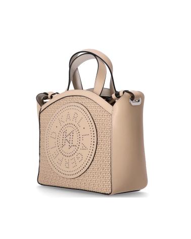 Home-KARL-LAGERFELD-BOLSO-K-CIRCLE-SM-TOTE-WOVEN-BEIGE