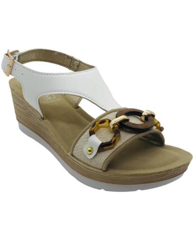 INBLU SANDALIA MUJER CUNA EL000032 BLANCO
