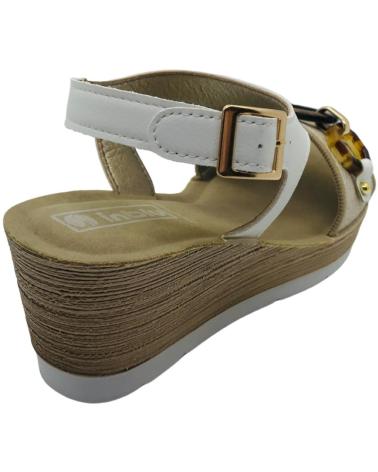 INBLU SANDALIA MUJER CUNA EL000032 BLANCO