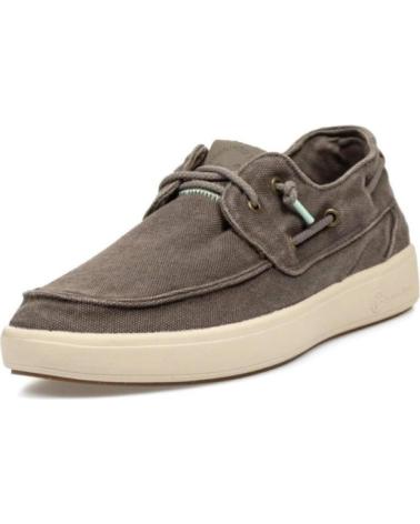 Sapatos-De-Hombre-NATURAL-WORLD-ZAPATILLAS-LONA-HOMBRE-8413E-NEGRO