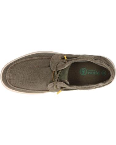 Chaussures-De-Hombre-NATURAL-WORLD-ZAPATILLAS-LONA-HOMBRE-8413E-KAKI-VERDE
