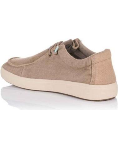 Sapatos-De-Hombre-NATURAL-WORLD-ZAPATILLAS-LONA-HOMBRE-8413E-BEIG-BEIGE