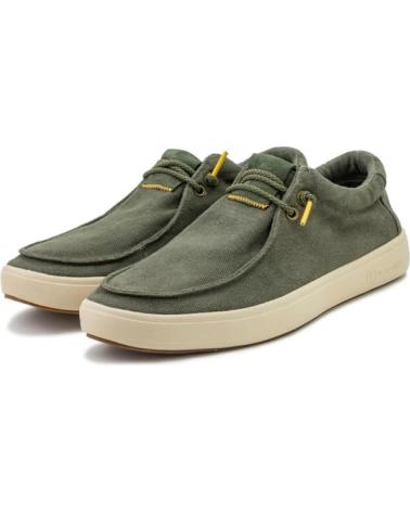Sapatos-De-Hombre-NATURAL-WORLD-ZAPATILLAS-LONA-HOMBRE-8413E-KAKI-VERDE