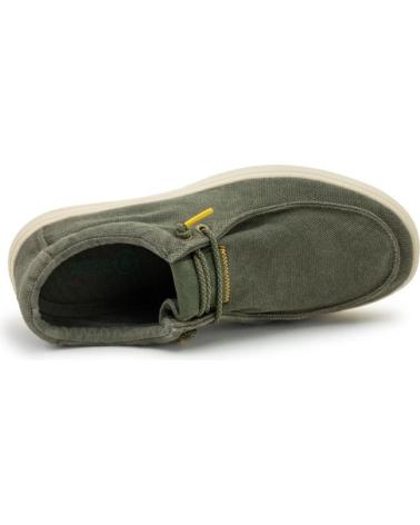Sapatos-De-Hombre-NATURAL-WORLD-ZAPATILLAS-LONA-HOMBRE-8413E-KAKI-VERDE