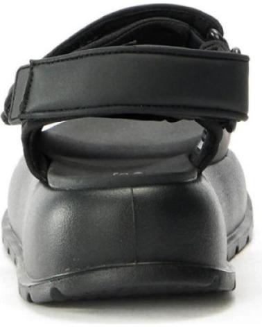 SKECHERS SANDALIAS PLANAS MUJER GALAXY CORE KEEPIN - NEGRO