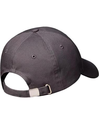 CALVIN KLEIN LOGO EMBROIDERY BASEBALL CAP GRIS