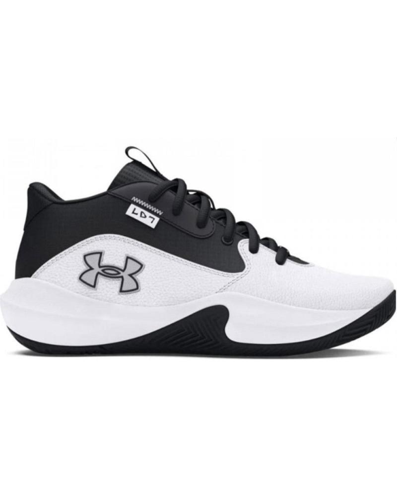 Sneaker für Damen und Junge UNDER ARMOUR ZAPATILLAS BALONCESTO UA GS LOCKDOWN 7 3028513 AZUL MARINO