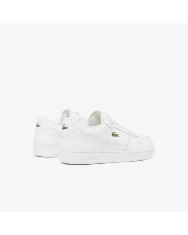 Tênis-casuais-para-homens-LACOSTE-ZAPATILLAS-T-CLIP-SET-HOMBRE-48SMA003121G-BLANCO