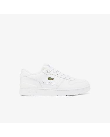 Tênis-casuais-para-homens-LACOSTE-ZAPATILLAS-T-CLIP-SET-HOMBRE-48SMA003121G-BLANCO