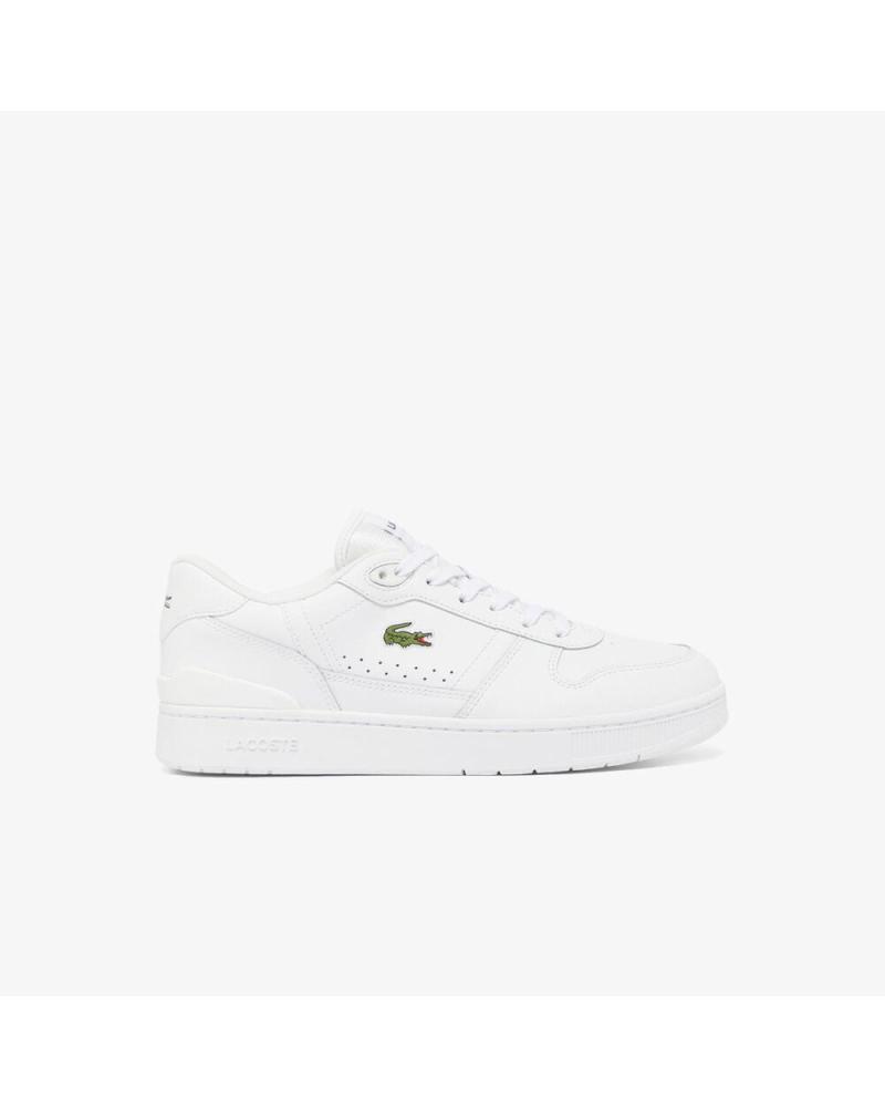 Tênis-casuais-para-homens-LACOSTE-ZAPATILLAS-T-CLIP-SET-HOMBRE-48SMA003121G-BLANCO