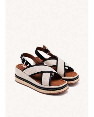 GIOSEPPO - BELLIGAN 74265-PNEGRO - SANDALIAS CON CUNA DE 65 CM Y PLAN MULTICOLOR