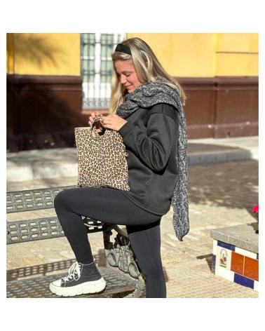 L&R SHOES HANDBAG LR SHOES LR0652 ACCESORIOS LEOPARDO