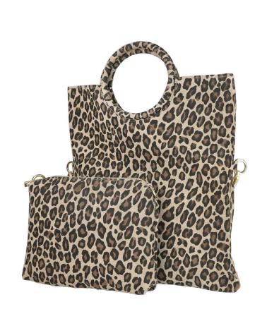 L&R SHOES HANDBAG LR SHOES LR0652 ACCESORIOS LEOPARDO