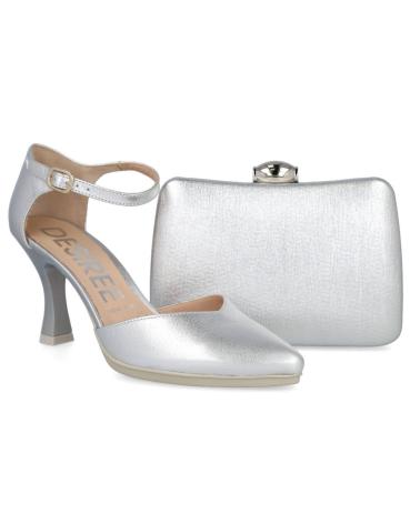 L&R SHOES HANDBAG LR SHOES MD20527 ACCESORIOS PLATA