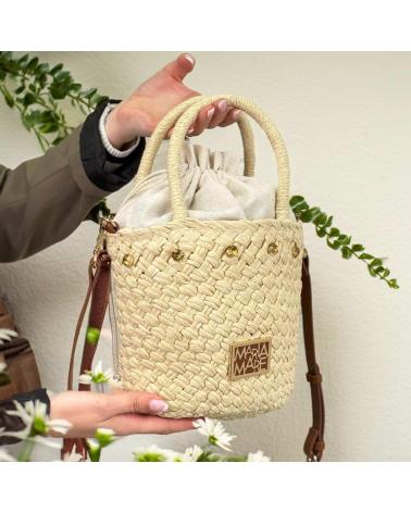 MARIA MARE HANDBAG MARIAMARE MDCATY ACCESORIOS NATURAL