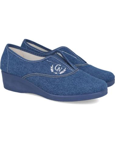 L&R SHOES NATALIA 701 ZAPATILLAS DE LONA CON ELAS TEJANO