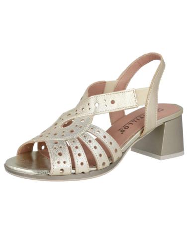PITILLOS 10530 SANDALIAS METALIZADAS DE ORO