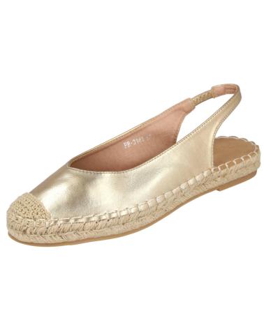L&R SHOES LR SHOES FB-3141 ALPARGATAS PLANAS MET ORO