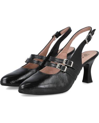 PITILLOS 10527 ZAPATOS MARY JANE DE TAC NEGRO