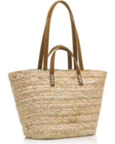 MTNG HANDBAG MDFRANCHA ACCESORIOS BEIG