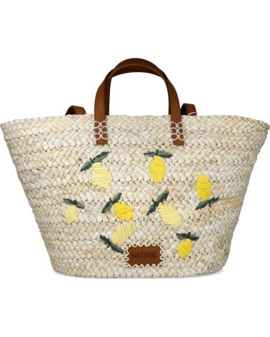 MTNG HANDBAG MDFRANCHA ACCESORIOS BEIG