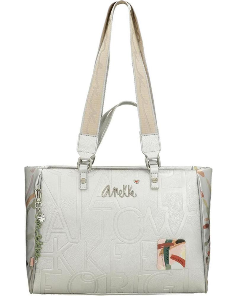 ANEKKE HANDBAG MD40601-290 ACCESORIOS PLATA