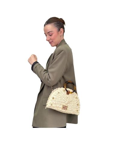 MARIA MARE HANDBAG MARIAMARE EN COLOR PARA ACCESORIOS BEIG