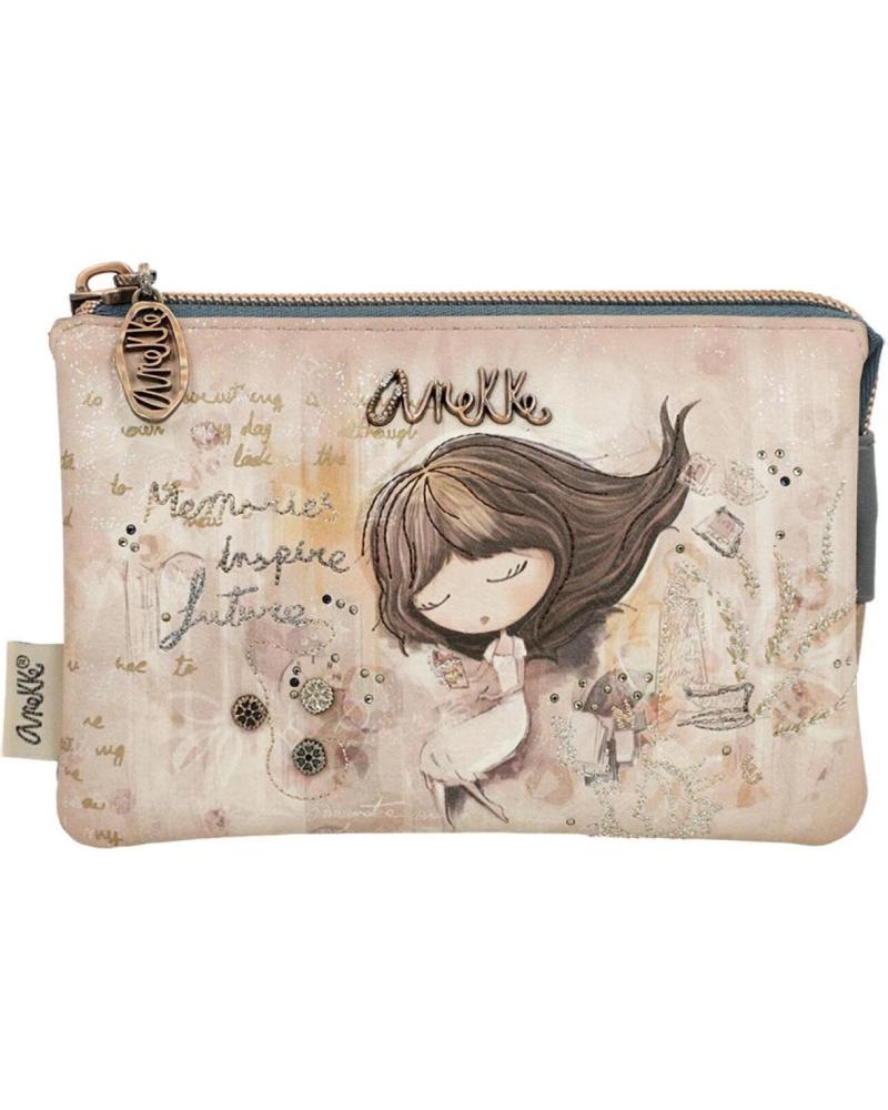 ANEKKE HANDBAG MD40809-015 ACCESORIOS BEIGE