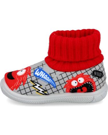 Pantoufles pour Garçon BUBBLE BOBBLE 1036 ZAPATILLAS DE CASA NINO GRIS