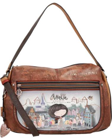 ANEKKE HANDBAG MD35802-186 ACCESORIOS CUERO