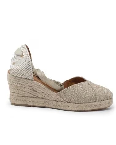 TINA KIZ ESPADRILLES DE CUNHA TINA KIZ FEMININAS EM PLATINA ORO-PLATINO