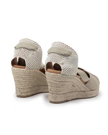 TINA KIZ ESPADRILLES DE CUNHA TINA KIZ FEMININAS EM PLATINA ORO-PLATINO