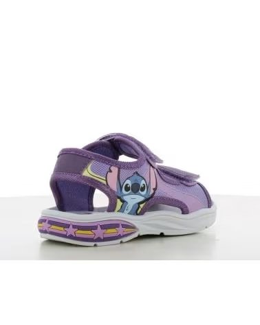 SAMBORI SAMMEL CALIFORNIA KINDER SANDALEN LILA MIT KLETTVERSCHLUSS UND FIGUR PURPURA