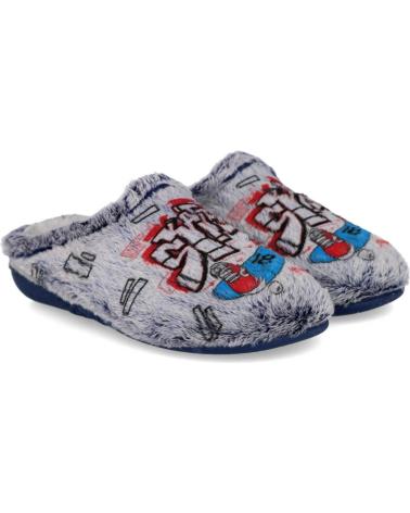 BUBBLE BOBBLE ZAPATILLAS DE CASA EN PARA NINOS AZUL