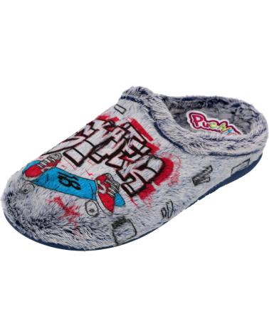 BUBBLE BOBBLE ZAPATILLAS DE CASA EN PARA NINOS AZUL