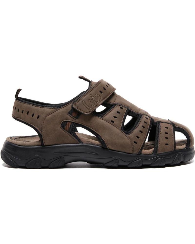 LOIS JEANS SANDALIA CERRADA MARRON