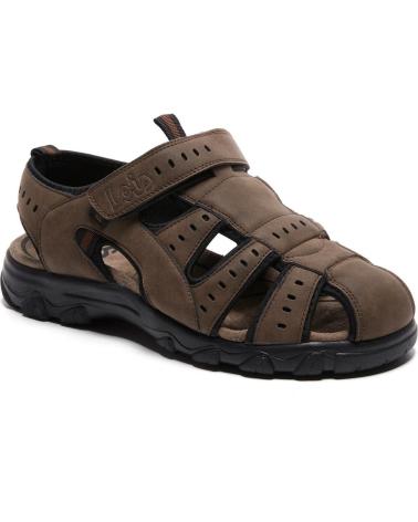 LOIS JEANS SANDALIA CERRADA MARRON