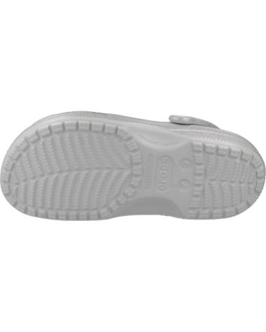 CROCS ZUECOS MUJER MODELO CLASSIC GLITTER CLOG COLOR GRIS SLVGLT