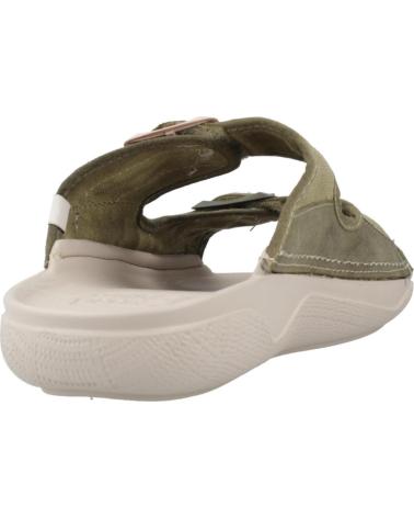 SUNNI SABBI SANDALIAS MUJER MODELO SYRA 057 COLOR VERDE MILITAR