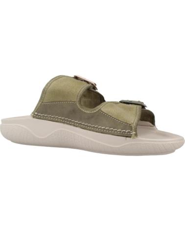 SUNNI SABBI SANDALIAS MUJER MODELO SYRA 057 COLOR VERDE MILITAR